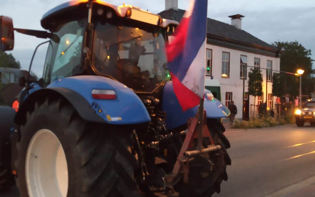 Stikstofbeleid leidt tot protestactie met tractoren in Adorp