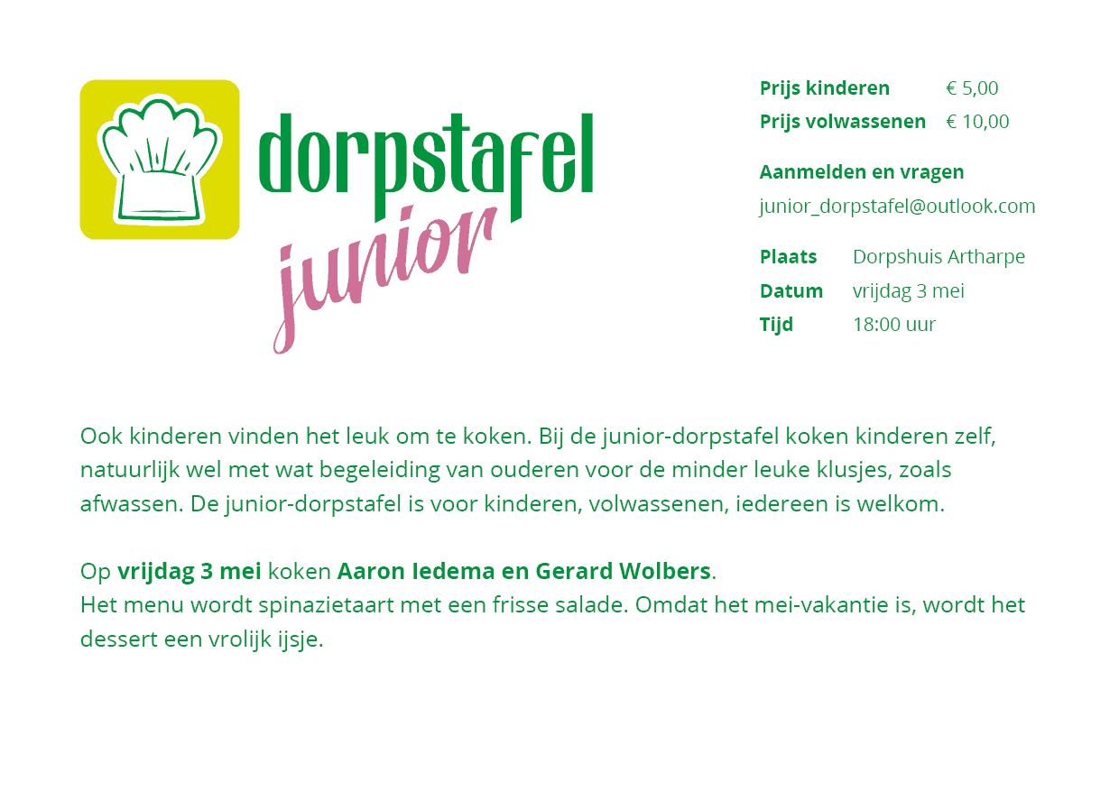 junior-dorpstafel