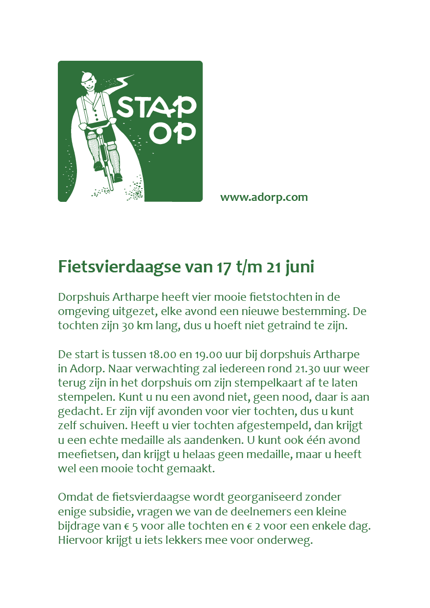 Fietsvierdaagse 2024